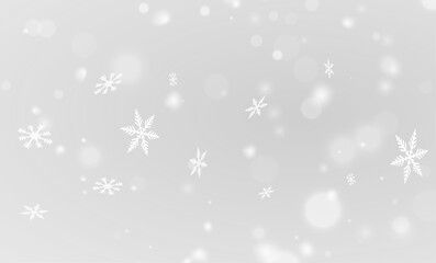 Shiny snowy holiday overlay