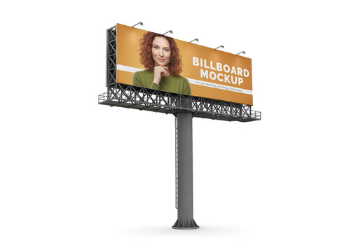 Outdoor Billboard Mockup