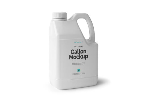 Gallon Mockup