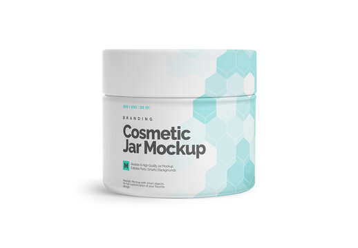Cosmetic Jar Mockup 1