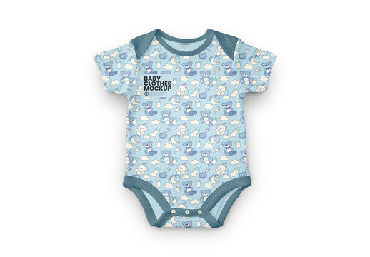 Baby Clothes Mockup
