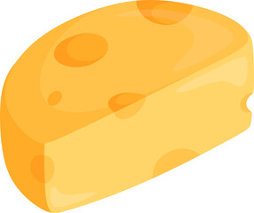 illustration cheese