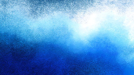 Abstract background grainy texture. Blue gradient mix horizontal background. Modern blue backdrop. Stock Illustration