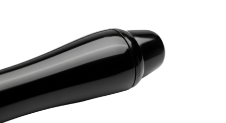 Closeup of Black Vape Pen for Smoking or Vaping.