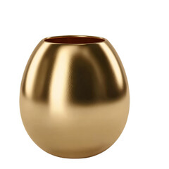 Cream Christmas Cracker with Gold Holly Design isolated on a transparent background