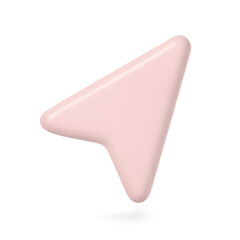 3d rendered illustration of an arrow