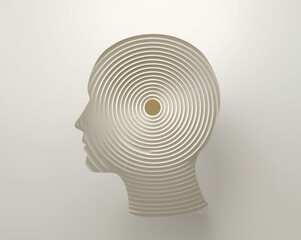 human head silhouette