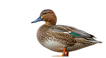 Mallard Duck in Profile with Colorful Plumage 2.