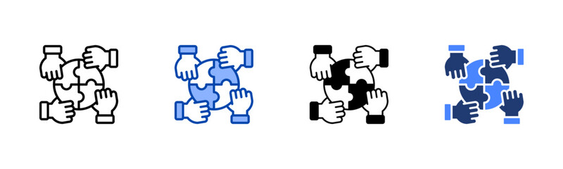 Unity icon set multiple style collection