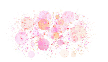 Pink glitter and bokeh