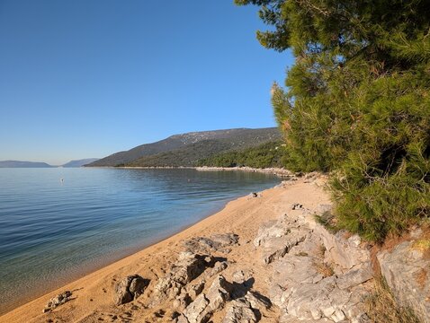 beach and sea