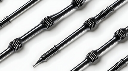 Metal tools industrial equipment abstract design