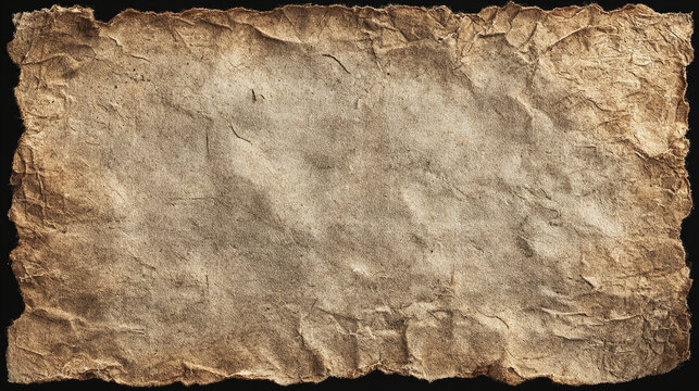 An antique parchment scroll with visible texture and aged appearance. The paper shows signs of wear, suggesting a historical document or manuscript