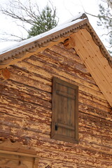 Russian wooden house