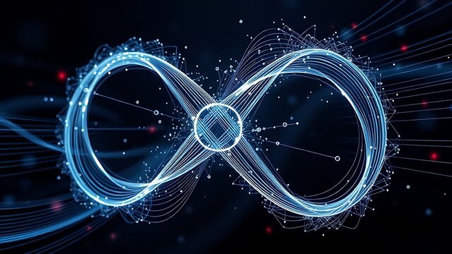 Abstract molecular structure rewrites mid-air, magnetic field lines dancing like double helix patterns.