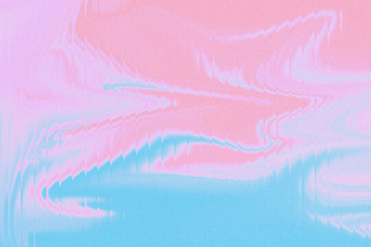 Pastel Abstract Liquid Gradient Background with Glitch Noise Texture