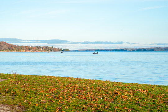 November Fishing in Lake Simcoe