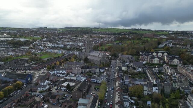 Derry City from above 