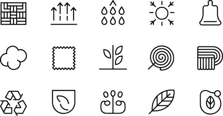 Line Art Collection of Symbol Icons