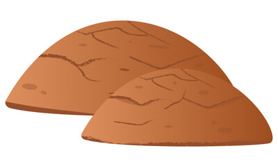 Pepernoten Cookies Illustration for Sinterklaas Holiday Design