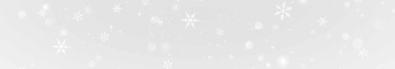 Realistic PNG falling snowflakes background on transparent
