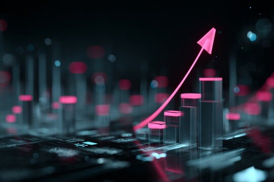 Illuminated intelligence: futuristic data displays. Corporate fi