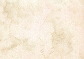 水彩画のマーブル 大理石 Soft Neutral Dusty brown Vintage Pink Watercolor paper Marble Texture Background
