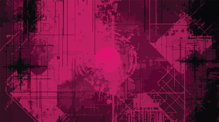 Abstract grunge background with pink and black color for graphic design