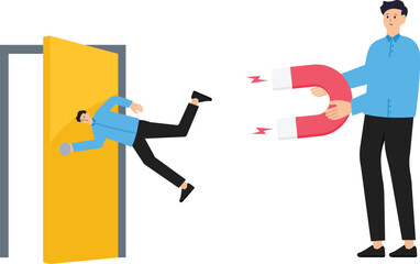 build staff loyalty to reduce turnaround rates for key talent, Incentive and welfare programs for employee retention, bosses hold the magnet to attract back employees who resign or leave.
