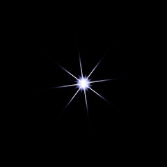 A modern geometric blue star with sharp angles, perfect for tech, data, and corporate branding. Available in high-quality EPS/AI vector format.