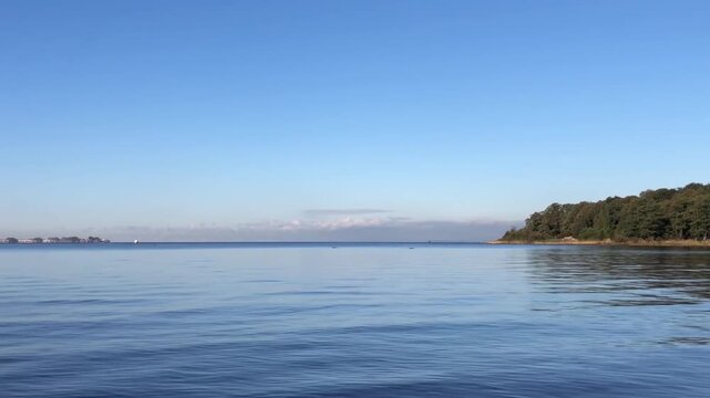 blue calm sea