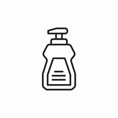 dish washer detergent icon sign vector