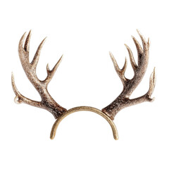 Fototapeta premium Decorative antlers perfect for festive celebrations and events