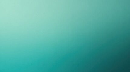 Obraz premium Soft Gradient Background in Shades of Teal and Aqua Perfect for Design, Websites, and Art Projects, Adding a Calm and Modern Aesthetic Touch