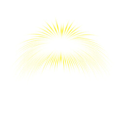 Bright festive light burst explosion effect