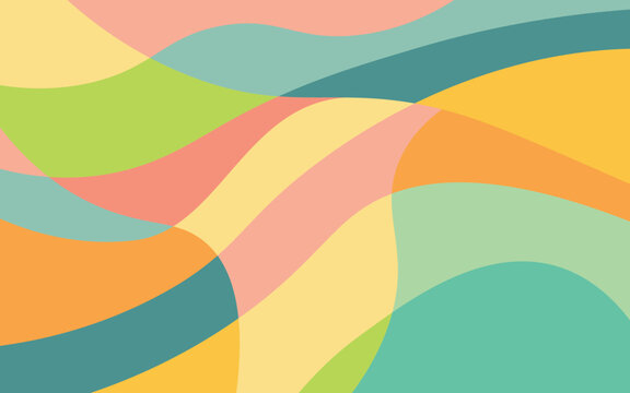 Creative abstract backround shape colorful