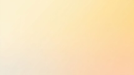 Fototapeta premium Soft gradient background in warm hues blending from cream to peach suitable for modern design, presentations, and artistic projects to convey warmth and calmness