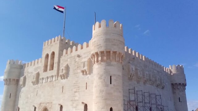 Fort Qaitbay, also known as Qaitbay Citadel, is a landmark in Alexandria, Egypt. To protect Egypt, Sultan Al-Ashraf Qaitbay, who ruled Egypt in the Mameluke age, built it in 882 AH (1477 AD).