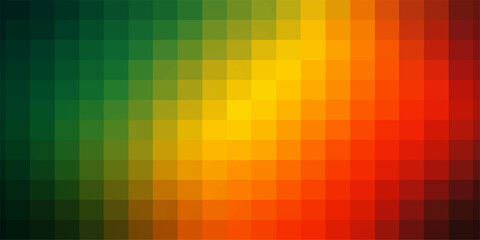 Abstract colorful geometric pattern background featuring a seamless mosaic of triangle shapes and light elements for modern design and texture illustration