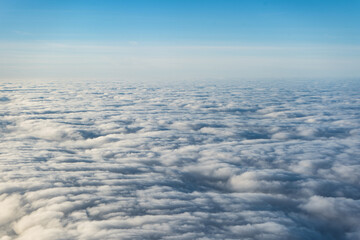 Beautiful blue sky with clouds background.Sky clouds.Sky with clouds weather nature cloud blue