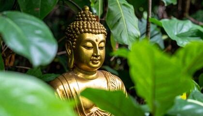 golden buddha statue