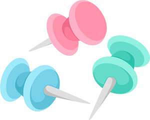 illustration office pin