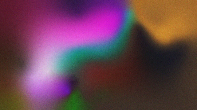 Abstract mosaic of vibrant purple pink green and gold hues with textured patterns and subtle light effects