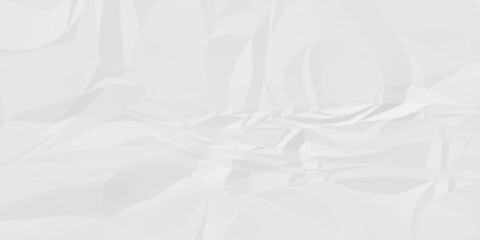 White paper rough obsolete wrinkle cardboard crumpled satin fabric ripped cloth decoration background	
