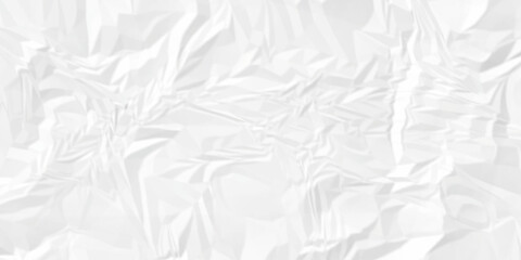 White ragged empty paper rough obsolete wrinkle cardboard crumpled satin fabric ripped cloth decoration background	
