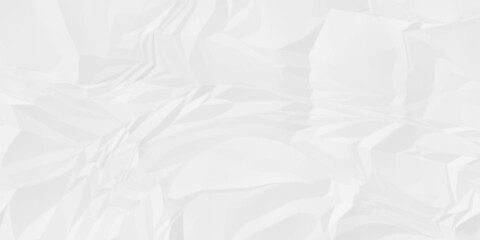 White paper rough obsolete wrinkle cardboard crumpled satin fabric ripped cloth decoration background	
