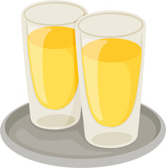 illustration limoncello