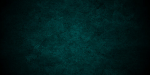 Dark green old wall paper grunge background. black and blue texture. Dark blue concrete wall texture element vintage grunge paint rough, distress backdrop background.	