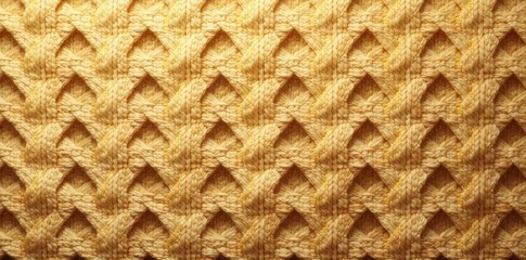 Intricate basketweave pattern in warm beige tones , wall covering, house, beige