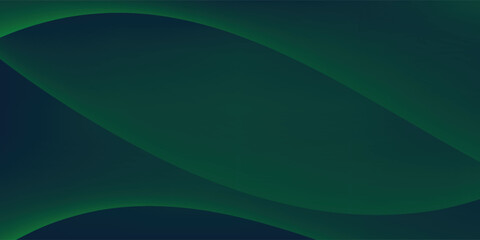 Abstract green background with smooth flowing curves and gradient shades. A fresh and dynamic design, ideal for nature themes, eco-friendly concepts, and modern digital applications.